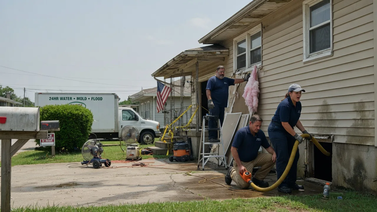 Water Damage Repair in Dugger, IN near me